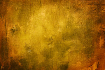 golden grungy background or texture