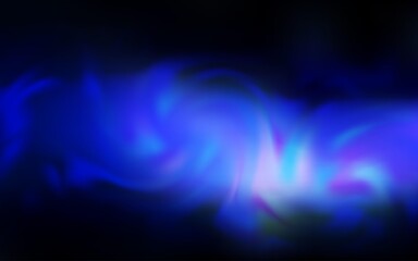 Dark BLUE vector blurred and colored pattern. Glitter abstract illustration with gradient design. Background for designs.