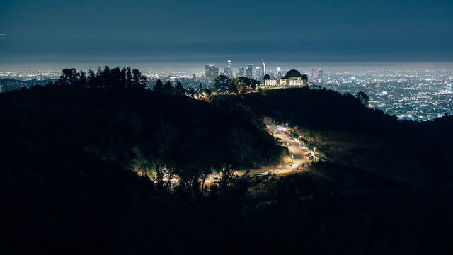 Griffith Observatory Wide Perspective