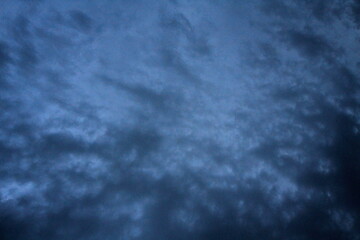 dark blue sky