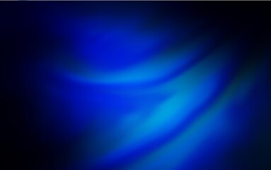 Dark BLUE vector glossy abstract backdrop. Abstract colorful illustration with gradient. The best blurred design for your business.