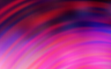 Obraz premium Dark Purple, Pink vector template with lines. Modern gradient abstract illustration with bandy lines. A completely new design for your business.