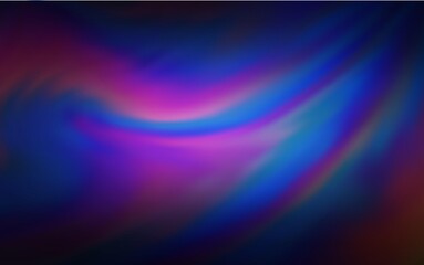 Dark Pink, Blue vector blurred shine abstract template. Modern abstract illustration with gradient. Completely new design for your business.