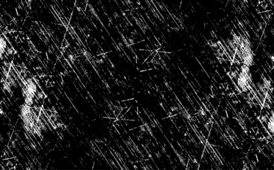 Scratched Grunge Urban Background Texture Vector. Dust Overlay Distress Grainy Grungy Effect. Distressed Backdrop Vector Illustration. Isolated Black on White Background. EPS 10.