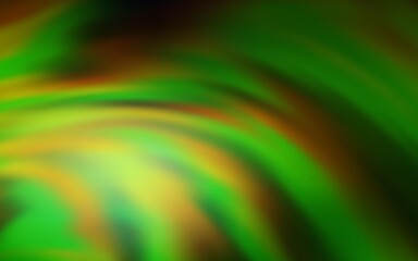 Light Green vector layout with bent lines. Colorful illustration in abstract style with gradient. A completely new design for your business.