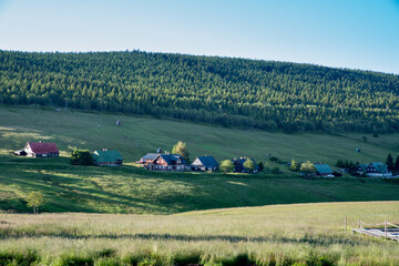 polish mountains, view, mountain landscape