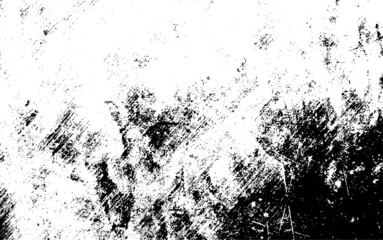 Scratched Grunge Urban Background Texture Vector. Dust Overlay Distress Grainy Grungy Effect. Distressed Backdrop Vector Illustration. Isolated Black on White Background. EPS 10.