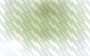 Light Green vector background with stright stripes. Colorful shining illustration with lines on abstract template. Smart design for your business advert.
