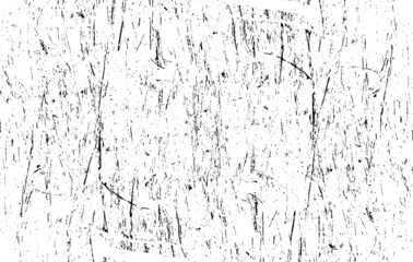 Scratched Grunge Urban Background Texture Vector. Dust Overlay Distress Grainy Grungy Effect. Distressed Backdrop Vector Illustration. Isolated Black on White Background. EPS 10.