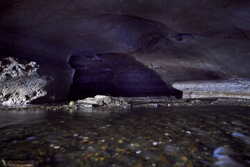 Bolii cave near Petrosani city, Romania