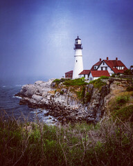 lighthouse on the coast