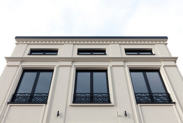 windows on the small building