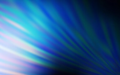 Dark BLUE vector pattern with sharp lines. Glitter abstract illustration with colorful sticks. Template for your beautiful backgrounds.