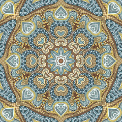 Vector abstract ethnic hand drawn background