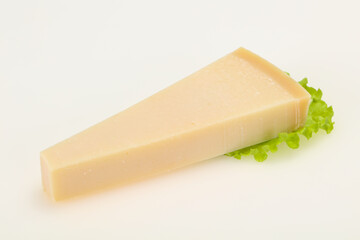 Italian traditional parmesan cheese triangle
