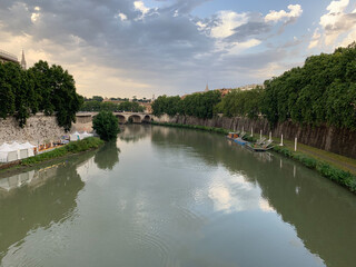 Fototapeta na wymiar River Tiber