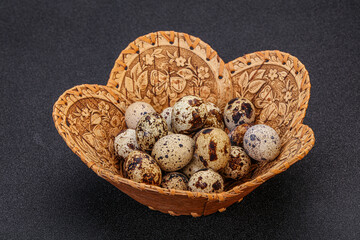 Quail eggs - dietary health food