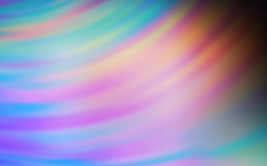 Light Blue, Yellow vector background with wry lines. Colorful illustration in abstract style with gradient. Abstract design for your web site.