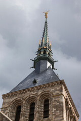 Fototapeta na wymiar Steeple of Church-Abbey