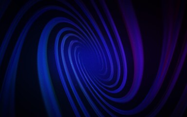 Dark BLUE vector background with galaxy stars. Modern abstract illustration with Big Dipper stars. Pattern for astronomy websites.