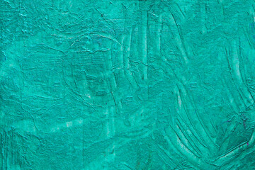 turquoise pearl acrylic paint on canvas closeup background