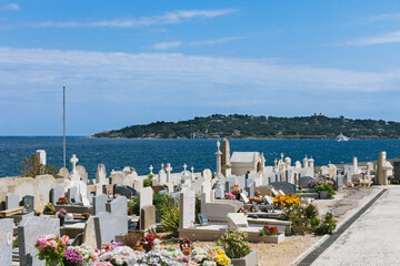 Cimetière Marin - Graveyard in Saint-Tropez, Cote d’Azur, France