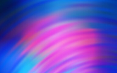 Fototapeta premium Light Blue, Red vector layout with wry lines. A shining illustration, which consists of curved lines. Abstract style for your business design.