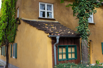 The Fuggerei in Augsburg, Bavaria, is the world's oldest social housing complex still in use.