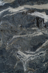 Grey marble with white veins