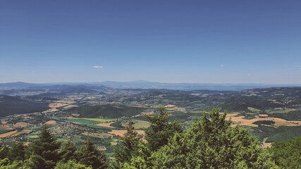 Fototapeta premium Summer landscape from 