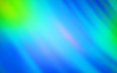 Light Blue, Green vector texture with colored lines. Lines on blurred abstract background with gradient. Pattern for ads, posters, banners.