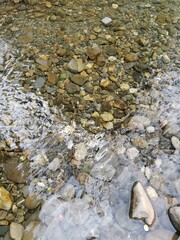 stones in water