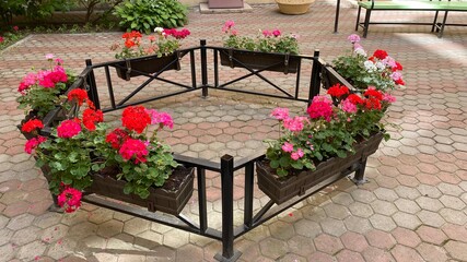 Obraz premium table and chairs