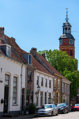 Obraz premium July 11, 2020, Buren, Gelderland, Netherlands. Views of little ancient town with big history.