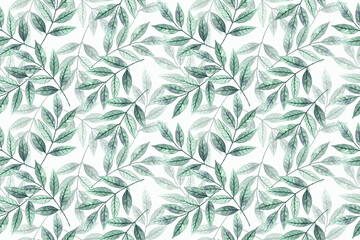 Seamless pattern. Floral print on a white background is ideal for textiles, printing, utensils and decor items.
