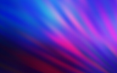 Fototapeta premium Dark Pink, Blue vector background with straight lines. Lines on blurred abstract background with gradient. Best design for your ad, poster, banner.
