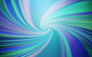 Fototapeta premium Light BLUE vector texture with wry lines. A circumflex abstract illustration with gradient. Template for cell phone screens.