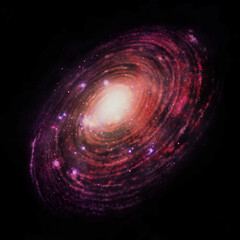 spiral galaxy background