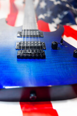 American Rock Guitar USA Country