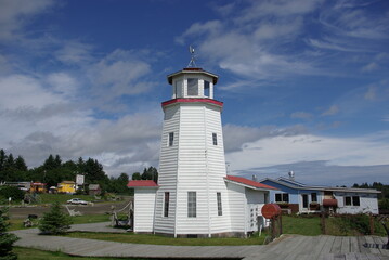 Fototapeta na wymiar Alaska, Homer Lighthouse