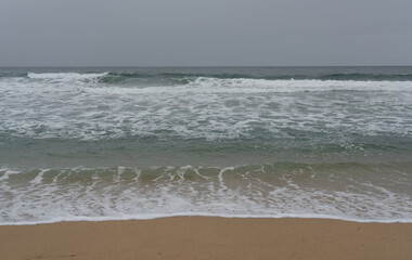 Ocean view, Clear water in a cloudy day.