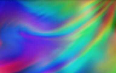 Light Multicolor vector blurred shine abstract texture. Colorful illustration in abstract style with gradient. Background for a cell phone.