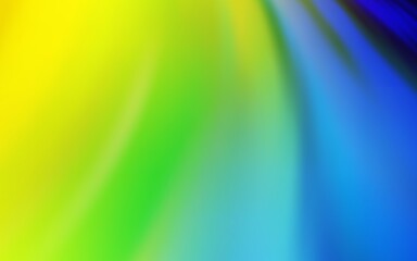 Light Blue, Yellow vector blurred bright texture. Colorful abstract illustration with gradient. New design for your business.