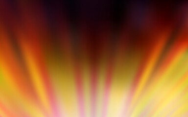 Obraz premium Dark Orange vector pattern with sharp lines. Lines on blurred abstract background with gradient. Smart design for your business advert.