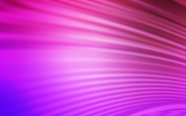 Light Purple, Pink vector texture with bent lines. An elegant bright illustration with gradient. A completely new design for your business.