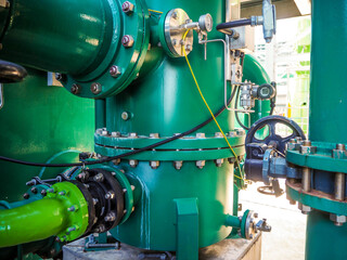 Self-cleaning systems for filter water in Combined-Cycle Co-Generation Power Plant.