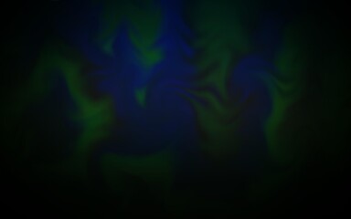 Dark Green vector abstract blurred background. An elegant bright illustration with gradient. New way of your design.