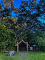Nga Tapuwae o Toi, or the 'Footprints of Toi', is a walking trail between Whakatane and Ohope in New Zealand