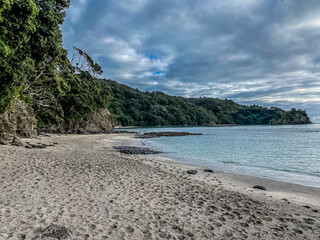Ohope walk along coast to otarawairere bay near Whakatane