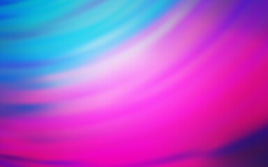 Fototapeta premium Light Pink, Blue vector background with wry lines. An elegant bright illustration with gradient. New composition for your brand book.
